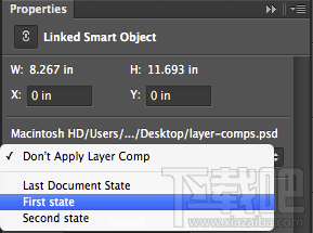 Photoshop CC 2014_智能对象中的图层复合