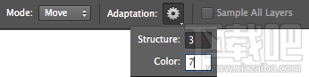 Photoshop CC 2014:调整颜色适应值以控制颜色混合