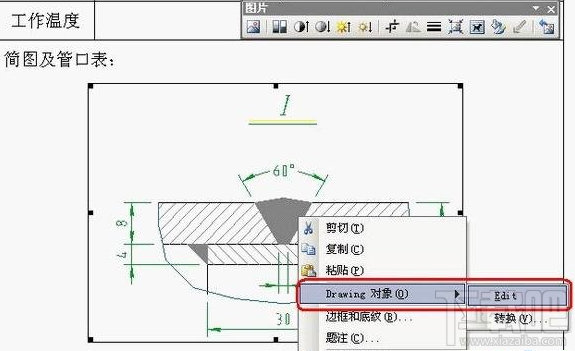 如何把AutoCAD图像转换成word excel7