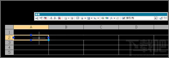 AutoCAD2008如何对表格进行编辑1