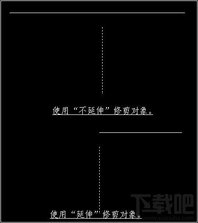 AutoCAD2008对象编辑如何修剪3