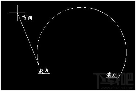 AutoCAD2008如何绘制圆弧2