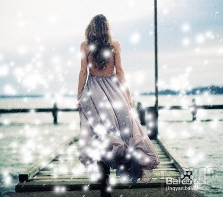 PHOTOSHOP PS打造雪花飞舞特效