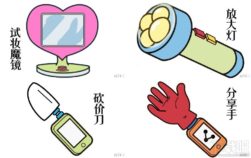 淘宝万能道具是什么? 淘宝哆啦a梦特别版四个万能道具